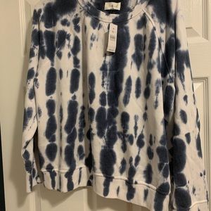 NWT Loft Tie-Dye Sweatshirt